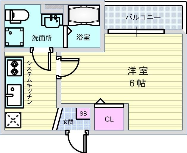 SEED豊中の物件間取画像