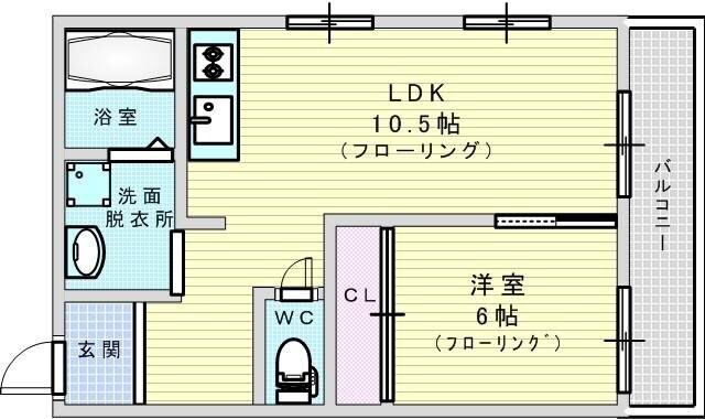 リリアン緑地公園の物件間取画像