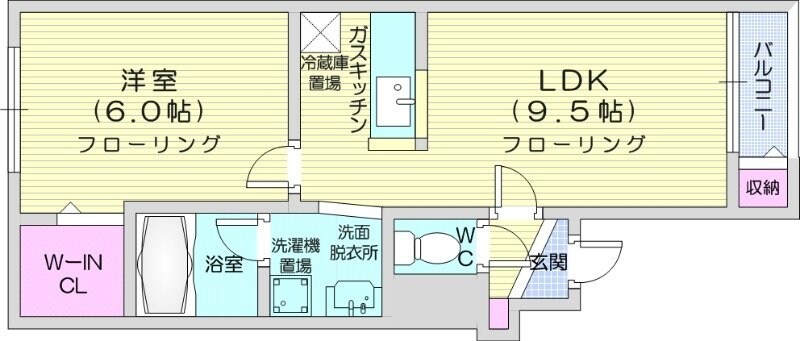 ドリーム34Ｂの物件間取画像