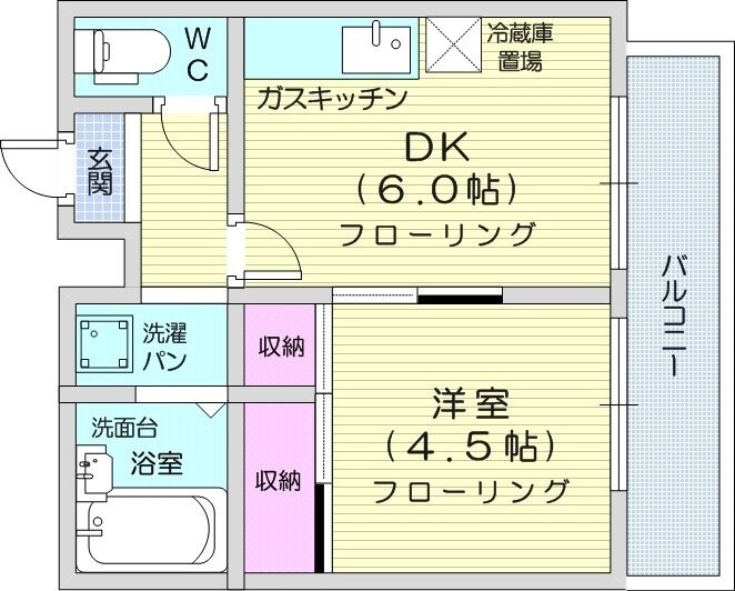 第53松井ビルの物件間取画像