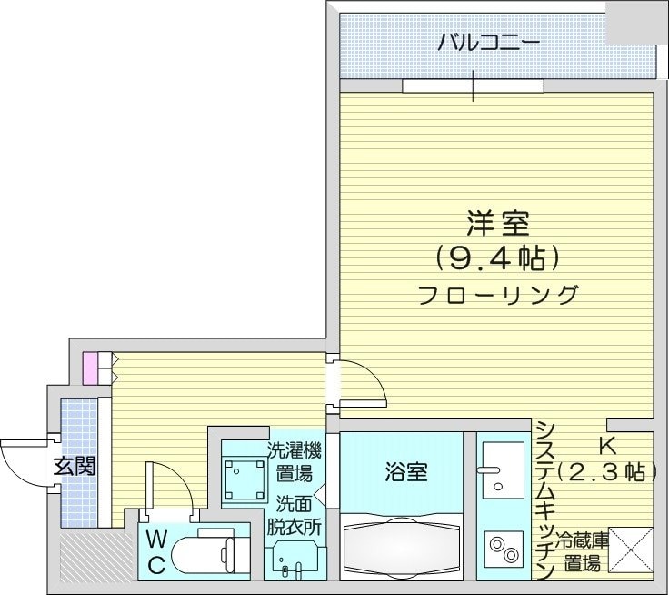 グランカーサ裏参道の物件間取画像