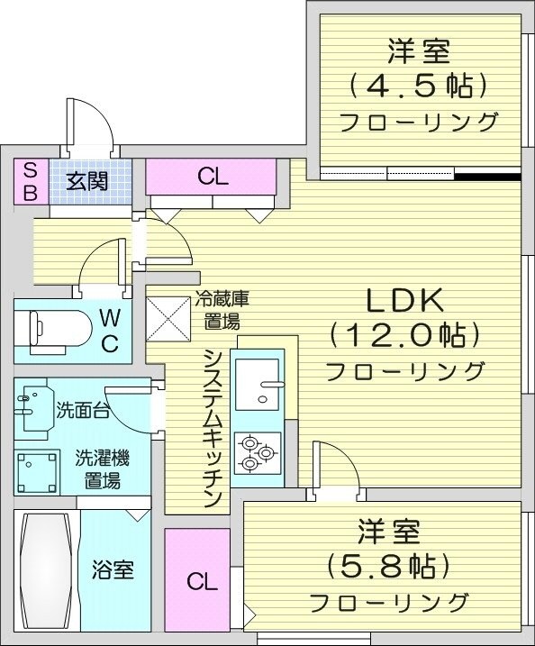 lapisの物件間取画像