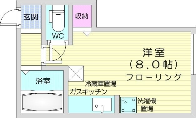 ノースイースト10の物件間取画像