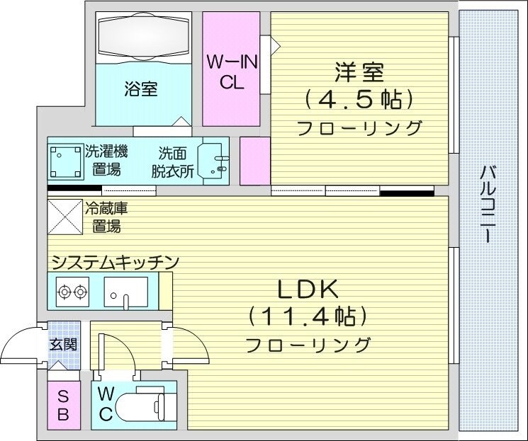 澄川駅 徒歩8分 2階の物件間取画像