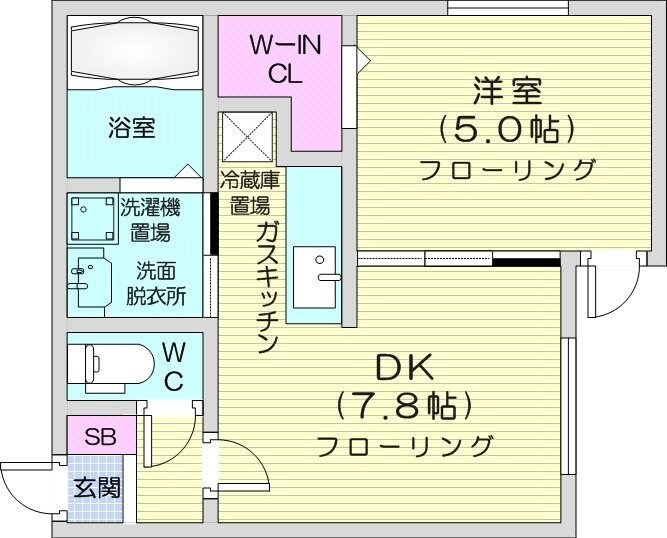 ルチアーノ発寒南の物件間取画像