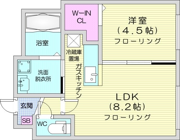 東札幌駅 徒歩10分 3階の物件間取画像