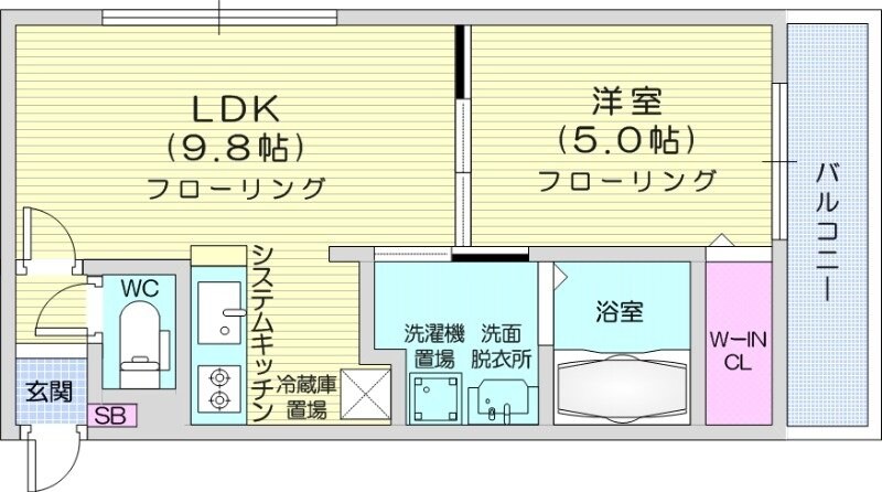 サンコート円山ガーデンヒルズの物件間取画像