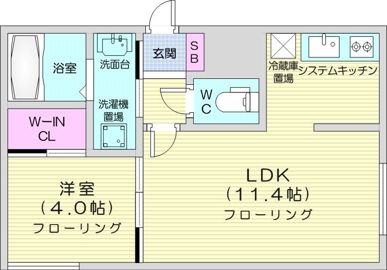 GAOKA GROOVEの物件間取画像