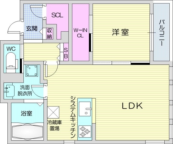 円山公園駅 徒歩4分 7階の物件間取画像