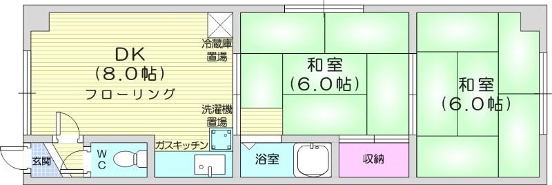 広井ビルの物件間取画像