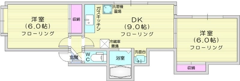 新川駅 徒歩10分 2階の物件間取画像