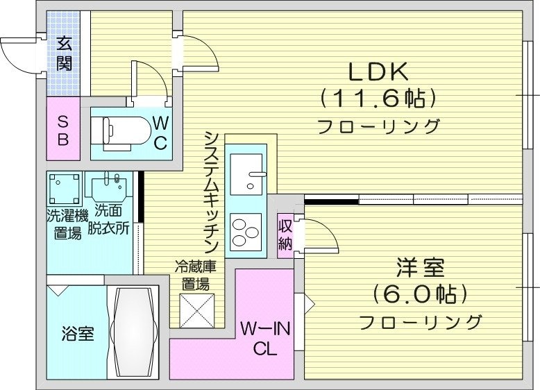 円山公園駅 徒歩6分 1階の物件間取画像