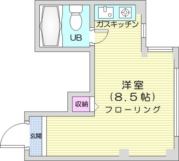 物件間取画像