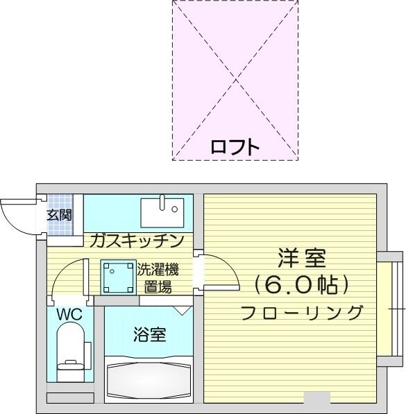 物件間取画像