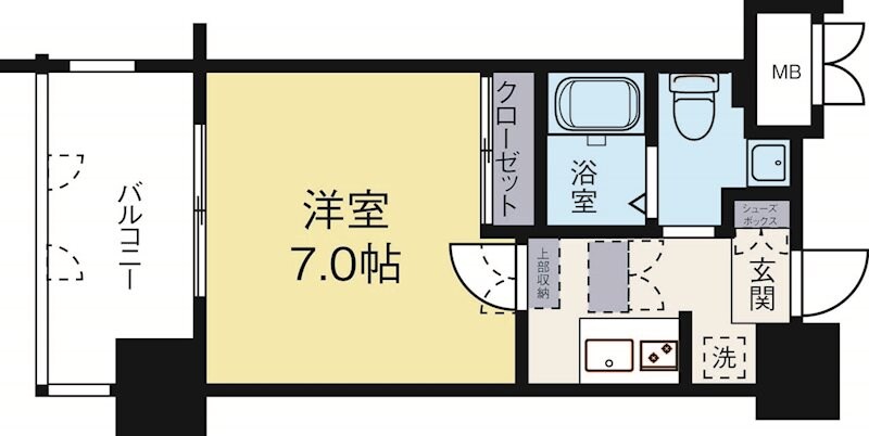 サヴォイザセントラルガーデンの物件間取画像