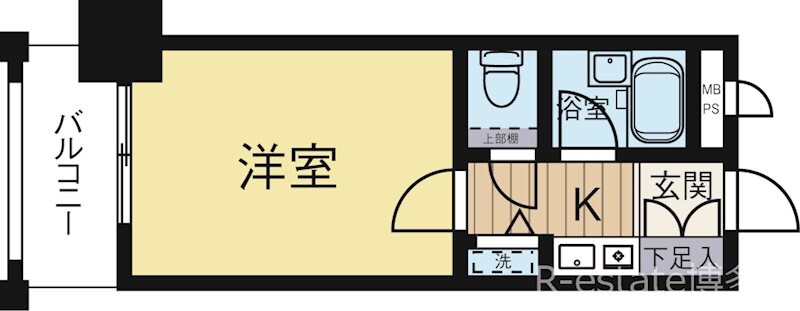 ダイナコート県庁前の物件間取画像