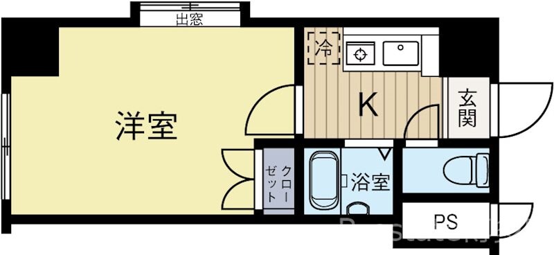 博多駅 徒歩20分 8階の物件間取画像