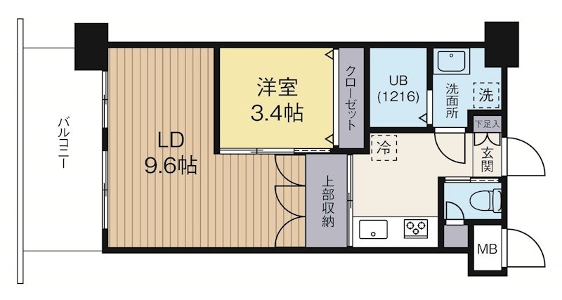 CLUBORIENTBLDNo.82EMPRESSの物件間取画像