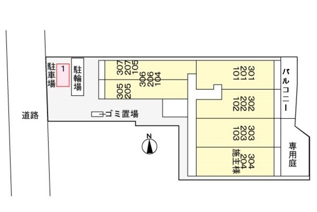 カーサ小紅屋の物件外観写真