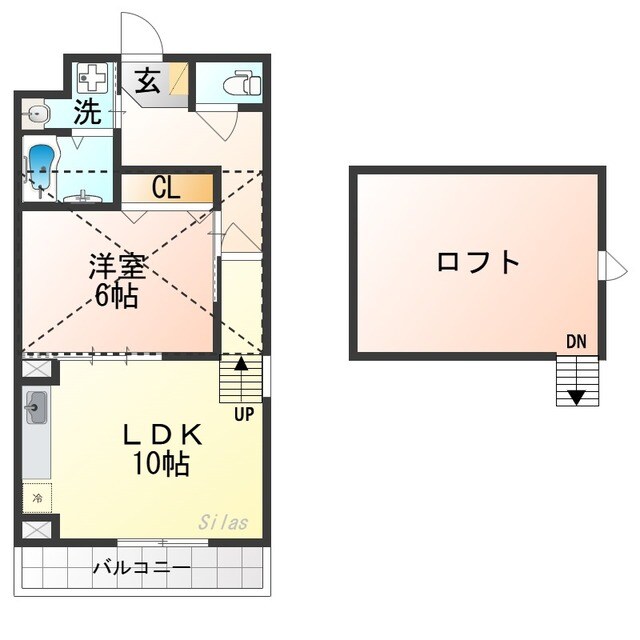 橘の物件間取画像