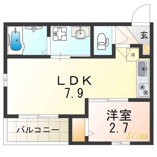 REGALEST山科椥辻の物件間取画像