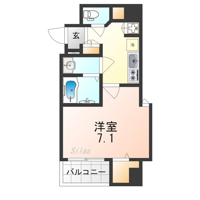 アドバンス京都デタンデュの物件間取画像