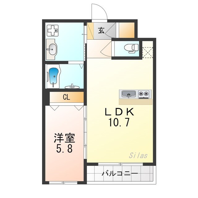 大塚ガーデンプレイスの物件間取画像