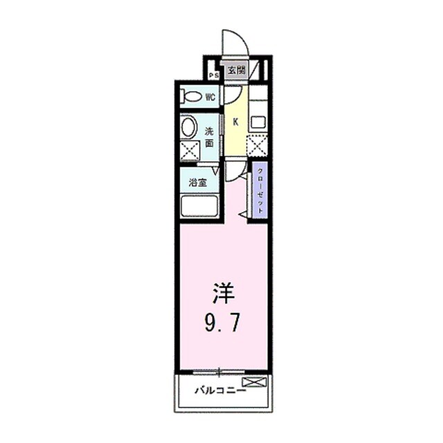 京楽　KYORAKUの物件間取画像