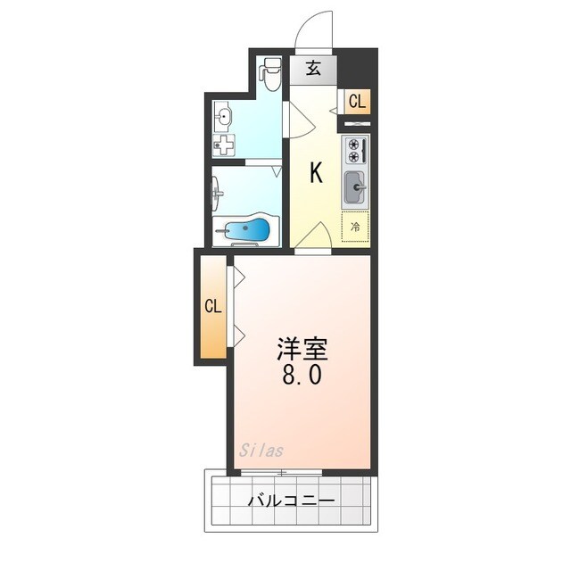 ラフィナット馬塚の物件間取画像