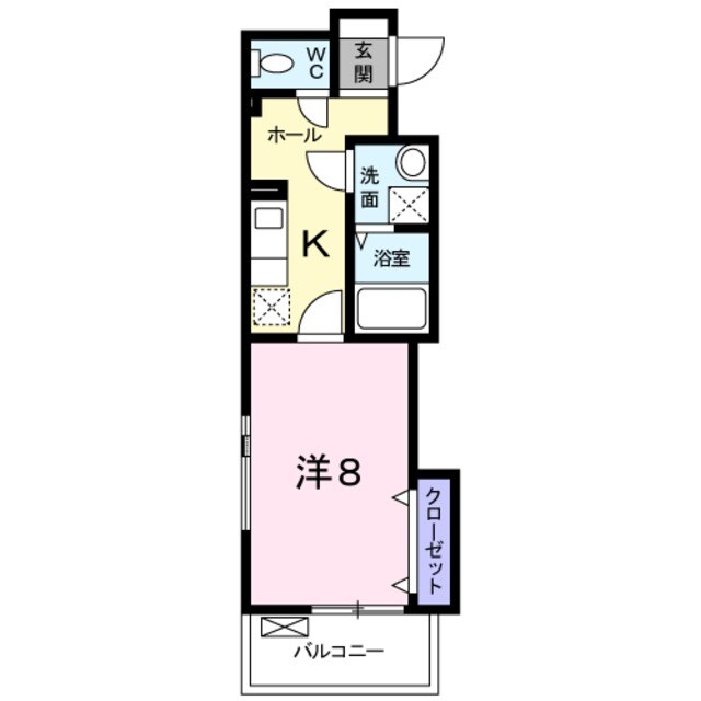 ラフィナット馬塚の物件間取画像