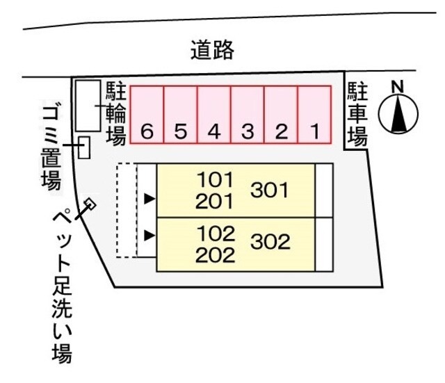 フラン　シュシュの物件外観写真