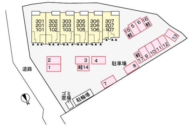 アマルフィ伏見桃山の物件外観写真