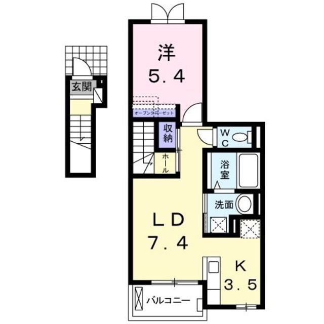ガーデンブロッサムの物件間取画像