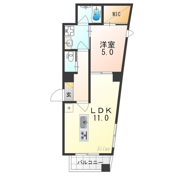 Hale　Luana東山の物件間取画像