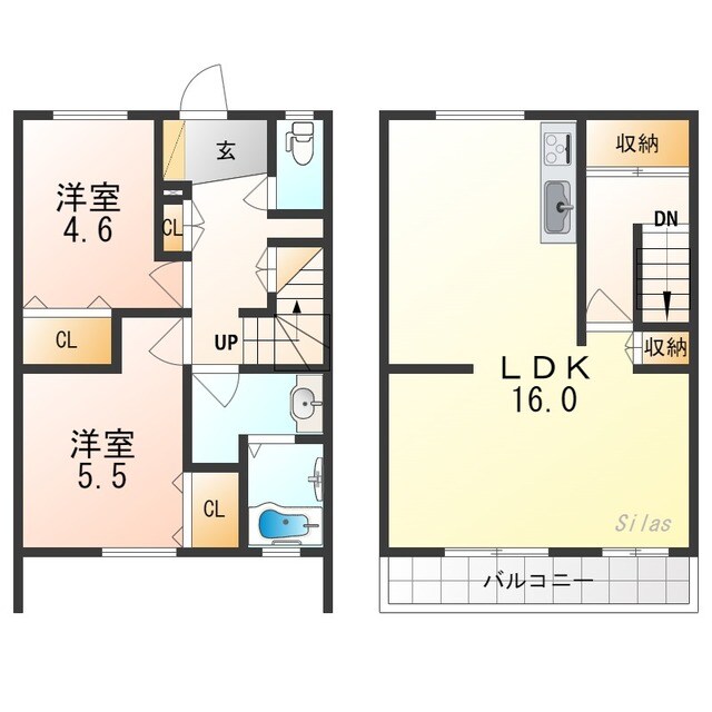 エル・セレーノ西大路の物件間取画像