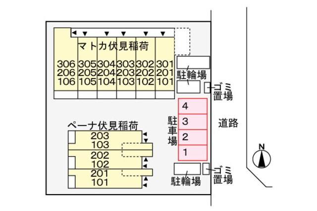 マトカ伏見稲荷の物件外観写真