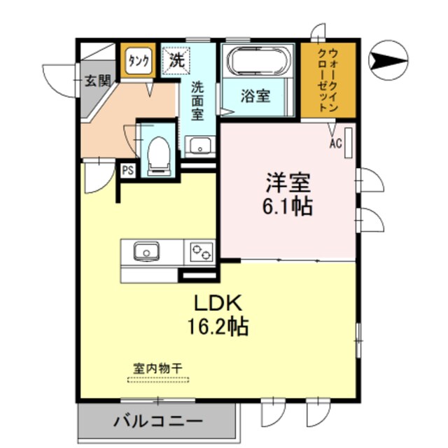 コンフォート冷泉の物件間取画像