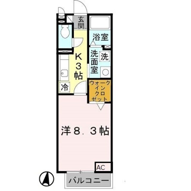 エスペランサの物件間取画像