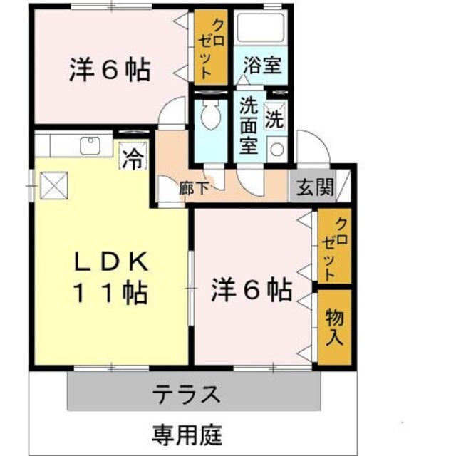 シャルマンの物件間取画像
