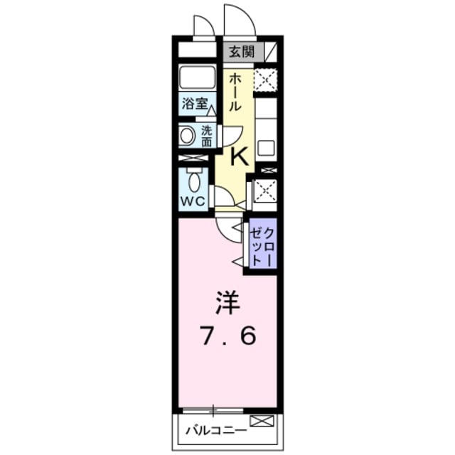 エスポワール京都南の物件間取画像