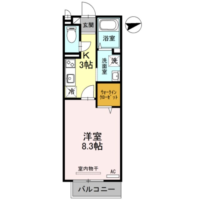 メゾン・シェルシェの物件間取画像