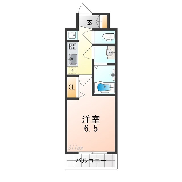 アドバンス京都エーデルの物件間取画像