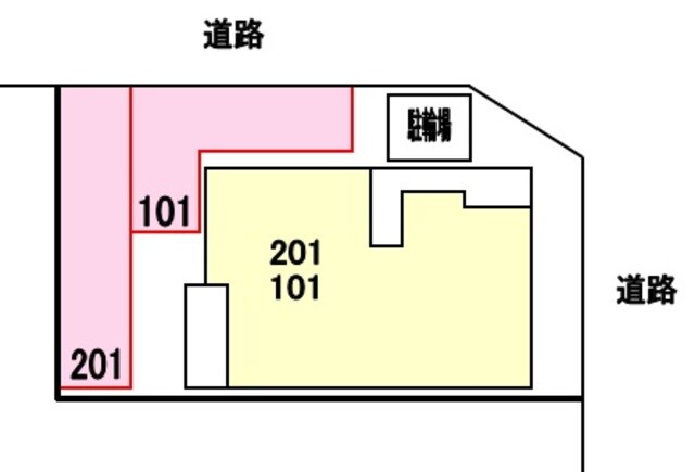 シャン・ド・フルールかも川の物件外観写真