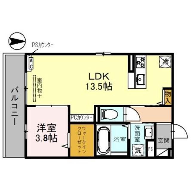 Ｊ’ｆｏｒｔ京都山科Ⅱの物件間取画像