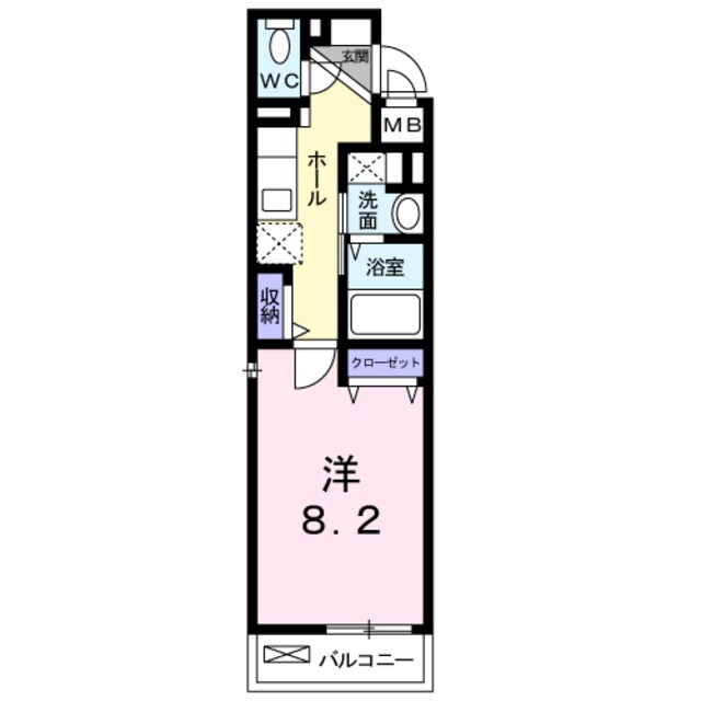 レジデンス　プリムローズの物件間取画像