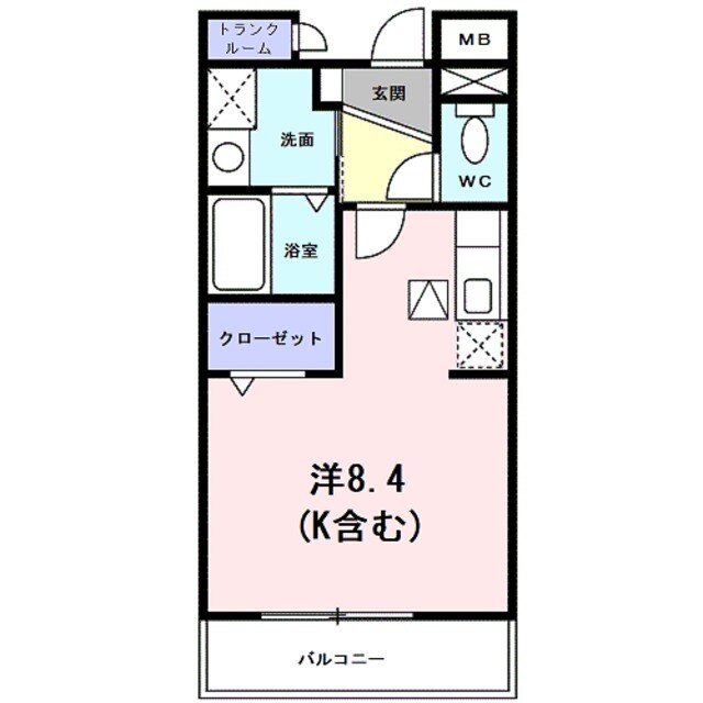物件間取画像