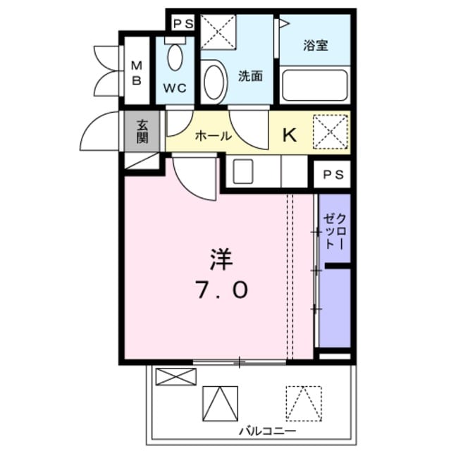 Ａｍａｚｉｎｇ　Ｔ＆Ｔの物件間取画像