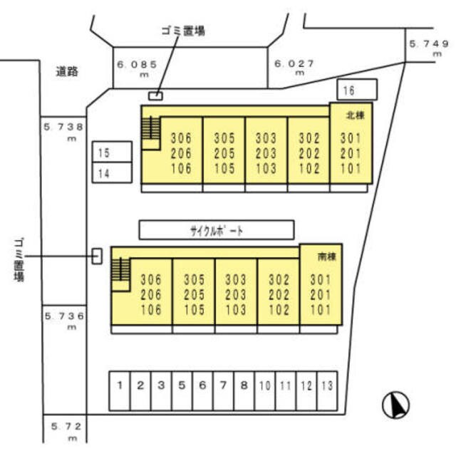 マジェスティ　ツイン　Ⅰ棟の物件外観写真
