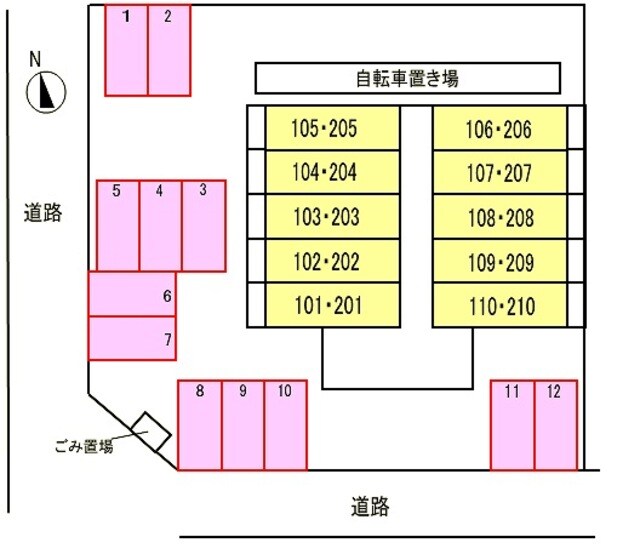 メゾン　リーヴの物件外観写真
