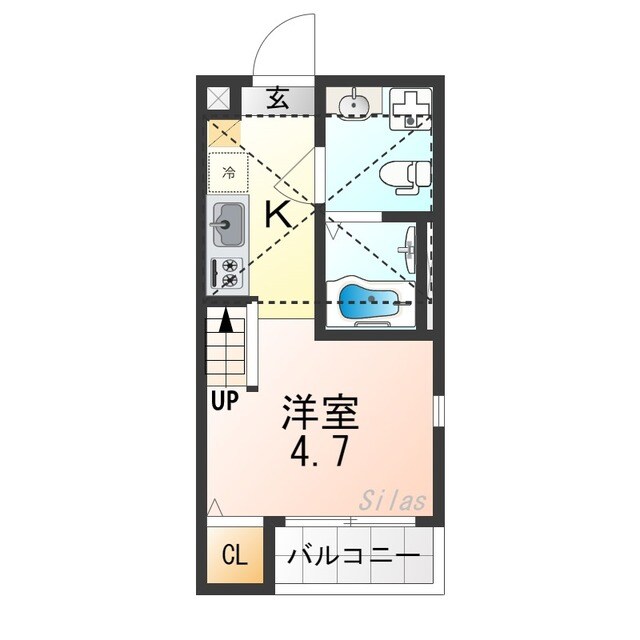 サンライズ十条の物件間取画像